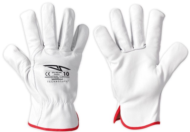 rukavice kožne kratke Technosafe Driver